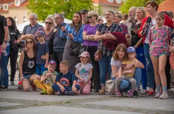 Święto tańca na rynku w Chełmnie/ Fot. Pitrex