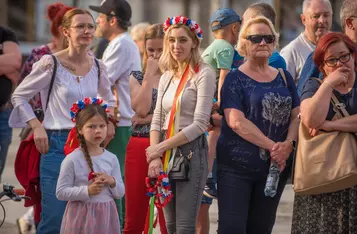 Święto tańca na rynku w Chełmnie/ Fot. Pitrex