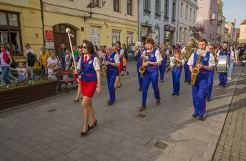 Święto tańca na rynku w Chełmnie/ Fot. Pitrex