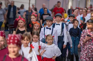 Święto tańca na rynku w Chełmnie/ Fot. Pitrex