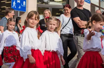 Święto tańca na rynku w Chełmnie/ Fot. Pitrex