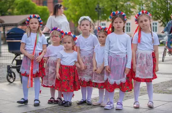 Święto tańca na rynku w Chełmnie/ Fot. Pitrex