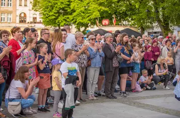 Święto tańca na rynku w Chełmnie/ Fot. Pitrex