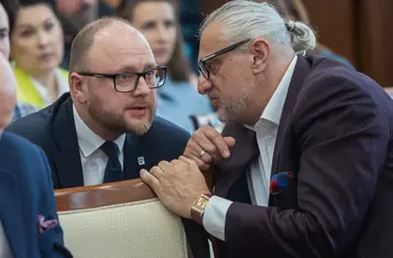 Marszałek Piotr Całbecki rozpoczyna swoją piątą kadencję przewodniczącego zarządu województwa kujawsko-pomorskiego/ Mikołaj Kuras dla UMWKP