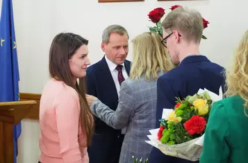 Pierwsza Sesja Rady Miasta Chełmna IX kadencji/ Fot. PH