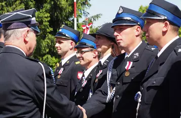 Powiatowe obchody Dnia Strażaka w Chełmnie/ Fot. AW