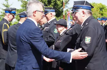 Powiatowe obchody Dnia Strażaka w Chełmnie/ Fot. AW