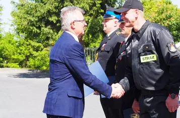 Powiatowe obchody Dnia Strażaka w Chełmnie/ Fot. AW