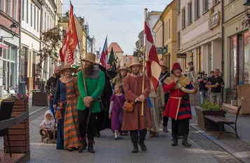 Turniej Rycerski o Złotą Jaszczurkę Bractw Zaprzyjaźnionych w Mieście Zakochanych/ FOT. PITREX