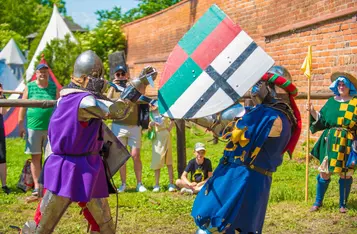 Turniej Rycerski o Złotą Jaszczurkę Bractw Zaprzyjaźnionych w Mieście Zakochanych/ FOT. PITREX