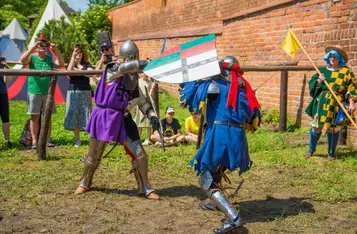 Turniej Rycerski o Złotą Jaszczurkę Bractw Zaprzyjaźnionych w Mieście Zakochanych/ FOT. PITREX