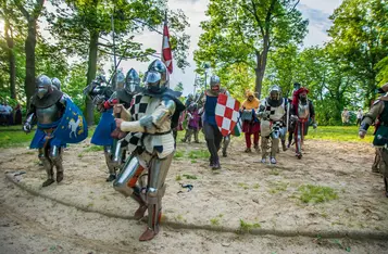 Turniej Rycerski o Złotą Jaszczurkę Bractw Zaprzyjaźnionych w Mieście Zakochanych/ FOT. PITREX