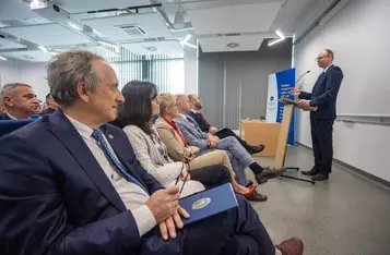 Ceremonia otwarcia Centrum Nauk Technicznych UMK/ Fot. Mikołaj Kuras dla UMWKP