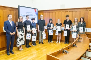  tap wojewódzki X edycji konkursu ,,Olimpiada Solidarności. Dwie dekady historii”. Fot. Andrzej Goiński/UMWKP