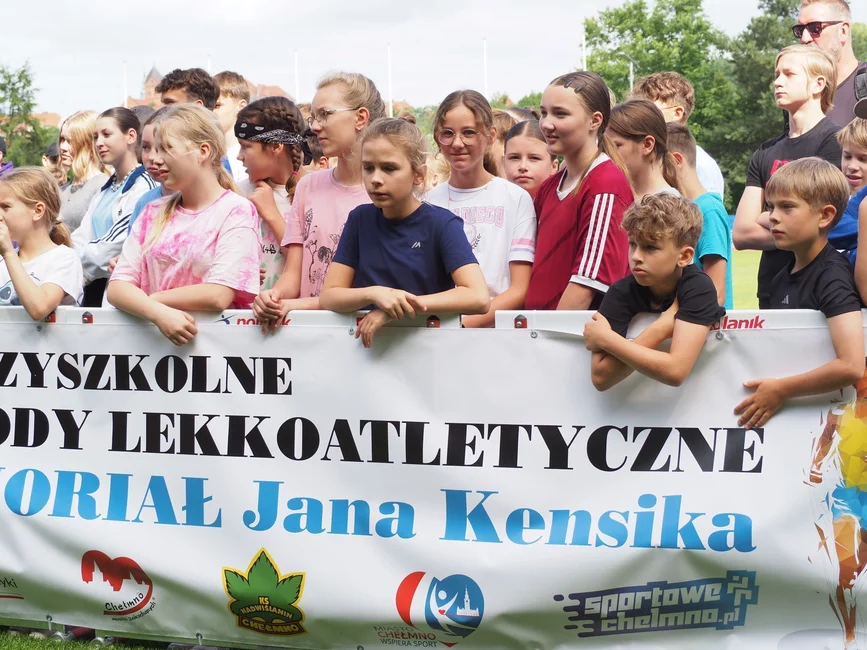 Międzyszkolne Zawody Lekkoatletyczne w Chełmnie. Memoriał Jana Kensika/ Fot. AW