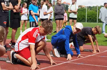 Międzyszkolne Zawody Lekkoatletyczne w Chełmnie. Memoriał Jana Kensika/ Fot. AW