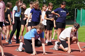 Międzyszkolne Zawody Lekkoatletyczne w Chełmnie. Memoriał Jana Kensika/ Fot. AW