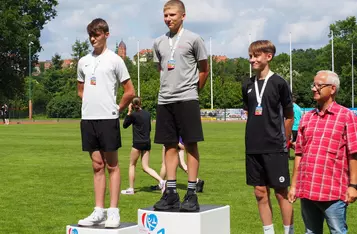 Międzyszkolne Zawody Lekkoatletyczne w Chełmnie. Memoriał Jana Kensika/ Fot. AW