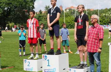 Międzyszkolne Zawody Lekkoatletyczne w Chełmnie. Memoriał Jana Kensika/ Fot. AW