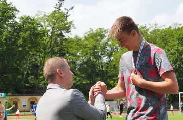 Międzyszkolne Zawody Lekkoatletyczne w Chełmnie. Memoriał Jana Kensika/ Fot. AW