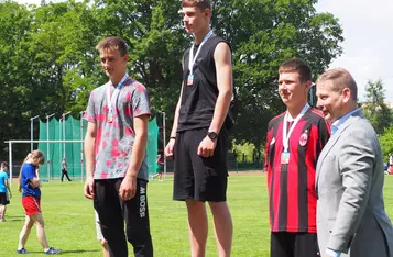 Międzyszkolne Zawody Lekkoatletyczne w Chełmnie. Memoriał Jana Kensika/ Fot. AW