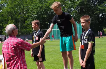 Międzyszkolne Zawody Lekkoatletyczne w Chełmnie. Memoriał Jana Kensika/ Fot. AW