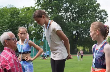 Międzyszkolne Zawody Lekkoatletyczne w Chełmnie. Memoriał Jana Kensika/ Fot. AW