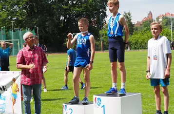 Międzyszkolne Zawody Lekkoatletyczne w Chełmnie. Memoriał Jana Kensika/ Fot. AW