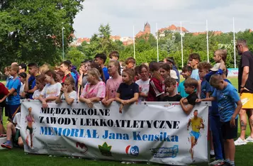 Międzyszkolne Zawody Lekkoatletyczne w Chełmnie. Memoriał Jana Kensika/ Fot. AW