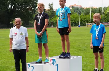 Międzyszkolne Zawody Lekkoatletyczne w Chełmnie. Memoriał Jana Kensika/ Fot. AW