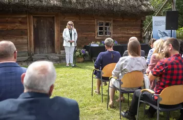 Nagrody dla muzealników. / Fot. Szymon Zdziebło tarantoga.pl dla UMWKP