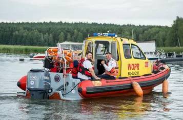 Otwarcie sezonu nad Zalewem Koronowskim/ Fot. Tomasz Czachorowski dla UMWKP