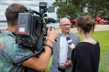 Otwarcie sezonu nad Zalewem Koronowskim/ Fot. Tomasz Czachorowski dla UMWKP