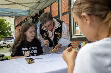 Przystanek JPII „Wiara, kultura, dobro”, fot. Mikołaj Kuras dla UMWKP