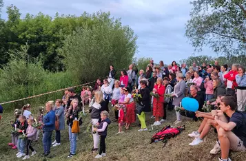 Noc Świętojańska nad Wisłą w Bieńkówce w gminie Chełmno/ Fot. Bartosz Kubacki