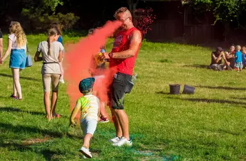 Kolor fest z proszkami holi w Chełmnie/ Fot. Pitrex