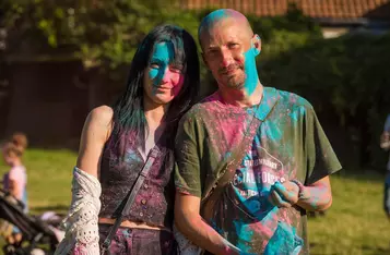 Kolor fest z proszkami holi w Chełmnie/ Fot. Pitrex