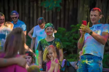 Kolor fest z proszkami holi w Chełmnie/ Fot. Pitrex