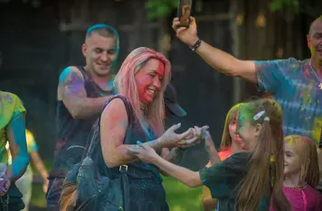 Kolor fest z proszkami holi w Chełmnie/ Fot. Pitrex