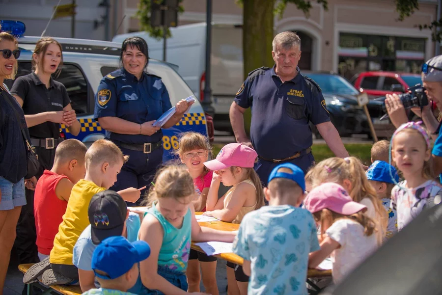 Profilaktyczny Czwartek na rynku w Chełmnie/ Fot. Pitrex