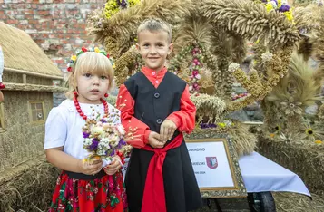 Dożynki wojewódzkie w Grudziądzu, fot. Szymon Zdziebło/tarantoga.pl dla UMWKP