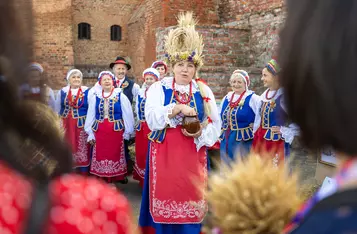 Dożynki wojewódzkie w Grudziądzu, fot. Szymon Zdziebło/tarantoga.pl dla UMWKP