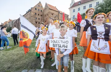 Dożynki wojewódzkie w Grudziądzu, fot. Szymon Zdziebło/tarantoga.pl dla UMWKP