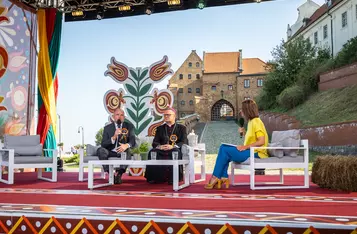 Dożynki wojewódzkie w Grudziądzu, fot. Szymon Zdziebło/tarantoga.pl dla UMWKP