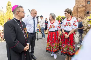 Dożynki wojewódzkie w Grudziądzu, fot. Szymon Zdziebło/tarantoga.pl dla UMWKP