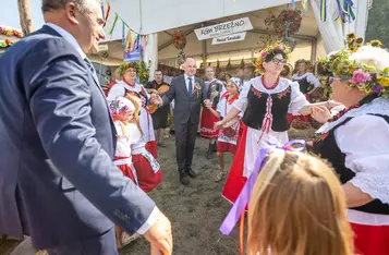 Dożynki wojewódzkie w Grudziądzu, fot. Szymon Zdziebło/tarantoga.pl dla UMWKP