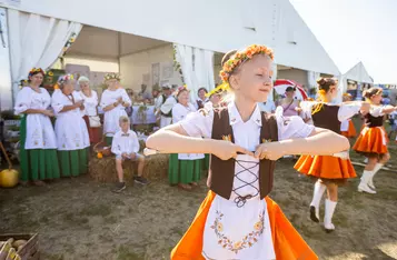 Dożynki wojewódzkie w Grudziądzu, fot. Szymon Zdziebło/tarantoga.pl dla UMWKP