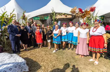 Dożynki wojewódzkie w Grudziądzu, fot. Szymon Zdziebło/tarantoga.pl dla UMWKP