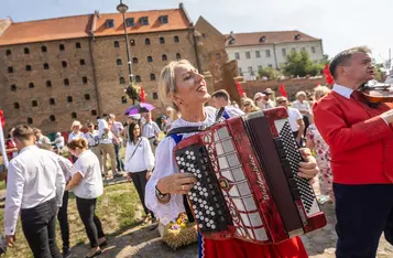 Dożynki wojewódzkie Grudziądz 2024, fot. Mikołaj Kuras dla UMWKP