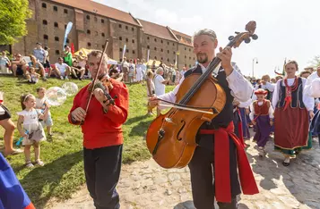 Dożynki wojewódzkie Grudziądz 2024, fot. Mikołaj Kuras dla UMWKP